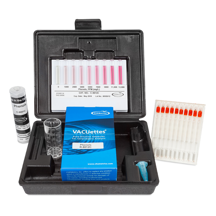 chemetrics phenols test kit osprey scientific