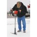 Frozen soil powered auger kit